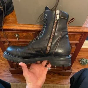 Rick Owens | Shoes | Rick Owens Low Combat Boots Rare Color  display picture 2